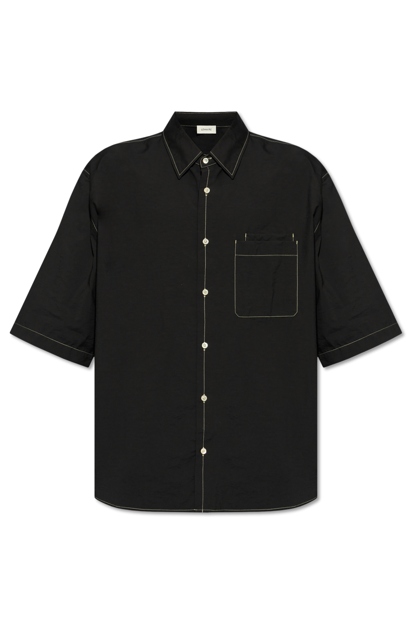 SchaferandweinerShops Japan - Black Short - sleeved shirt SchaferandweinerShops Japan - Black Short - sleeved shirt